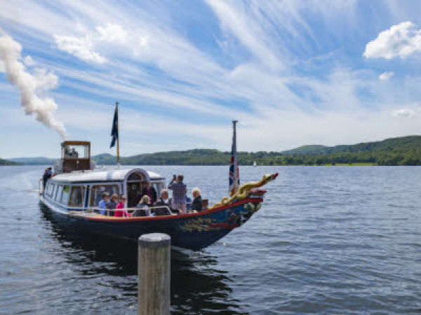 steam yacht gondola windermere