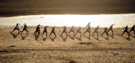 Yoga in the Dunes