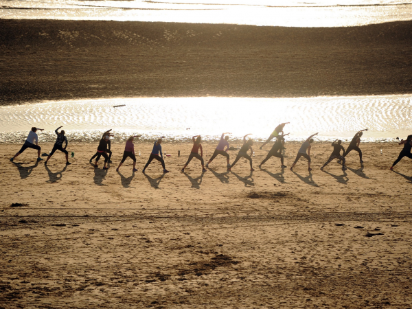 Yoga in the Dunes