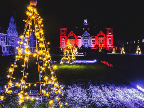Blickling's Garden of Lights Paws evening