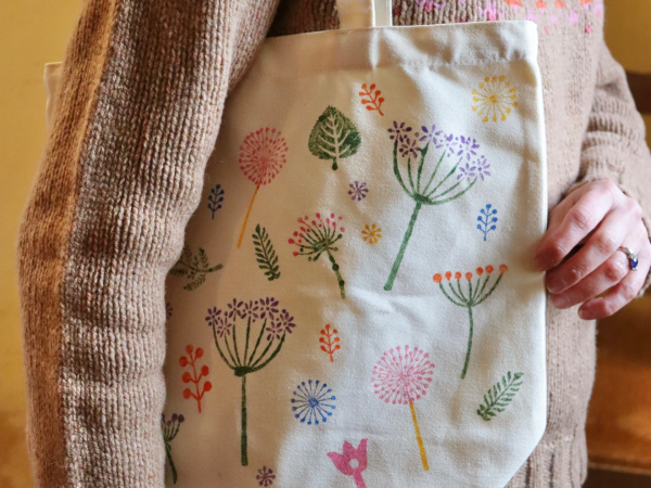 Block Printing Shopper Bag Workshop, Fri 13 June, 10.30am - 1pm