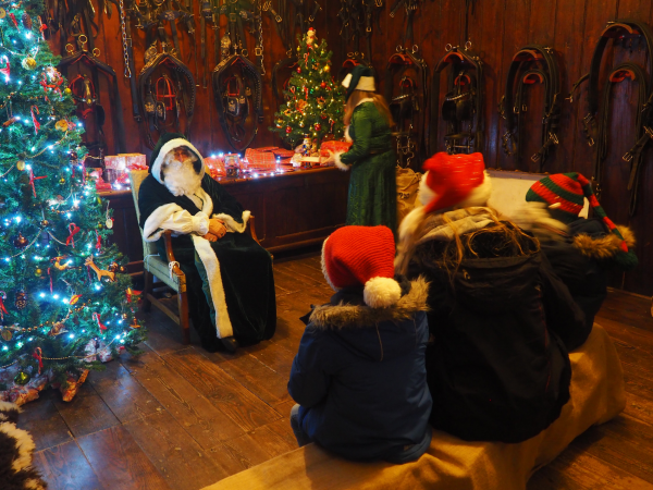 Father Christmas at Arlington Court
