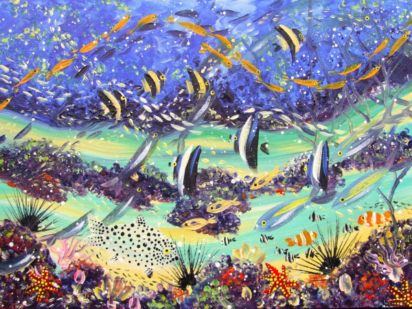 John Thompson art workshop: Marine Life - Saturday 23 August