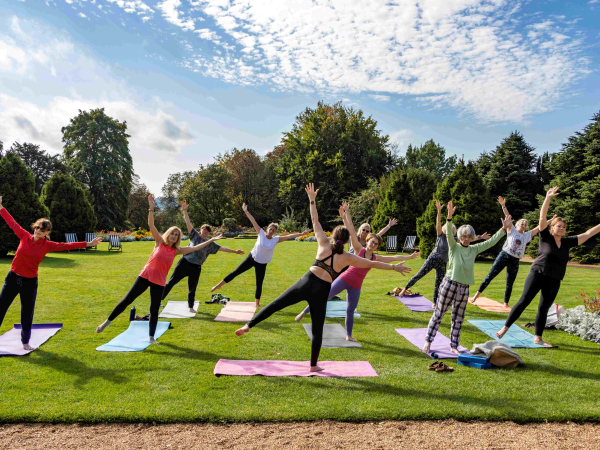 Outdoor Yoga at Killerton