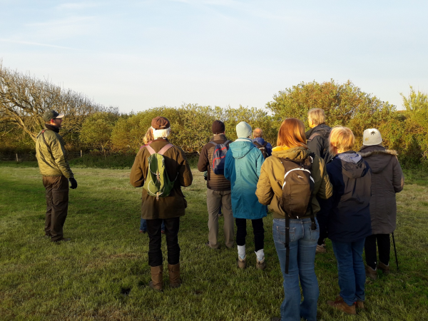 Dawn Chorus walk with our Rangers