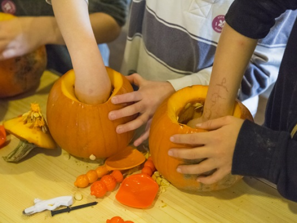 Pumpkin Carving for families at Rainham Hall