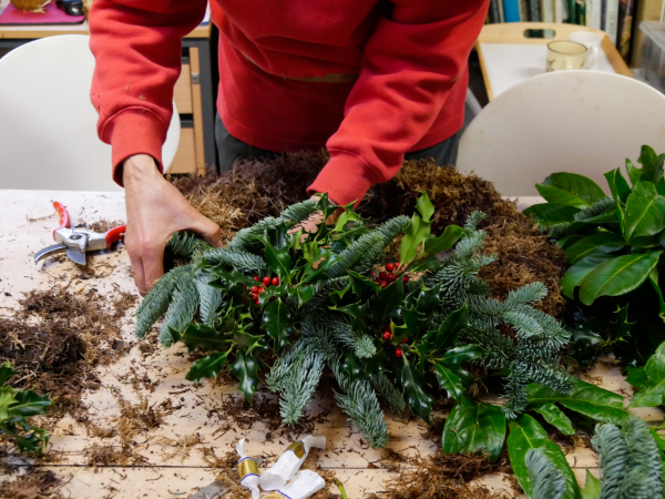 Christmas Wreath Making Workshops at Sissinghurst Castle Garden