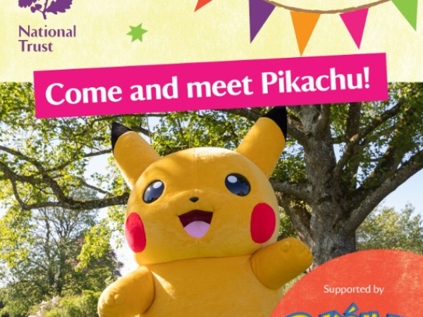 Come and meet Pikachu! Summer of Play at Nymans