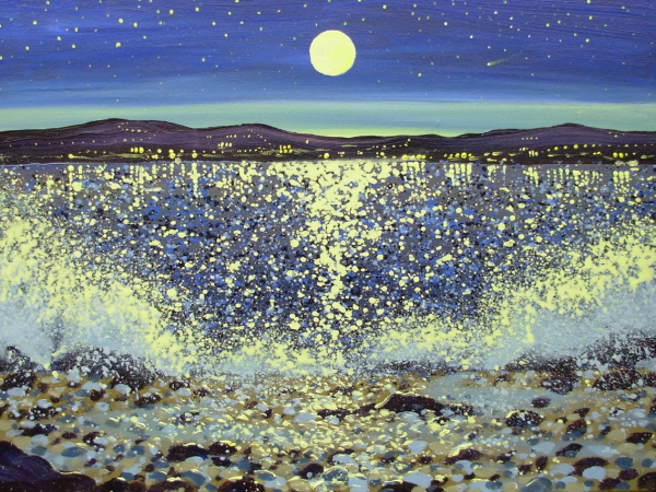 John Thompson art workshop: Moon over Skye - Saturday 18 October