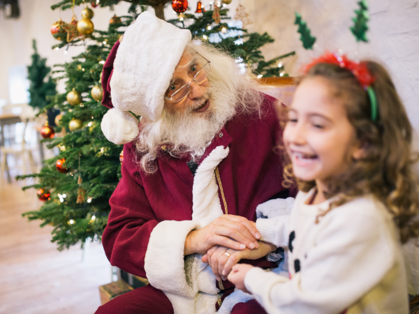 Supper with Father Christmas at Erddig