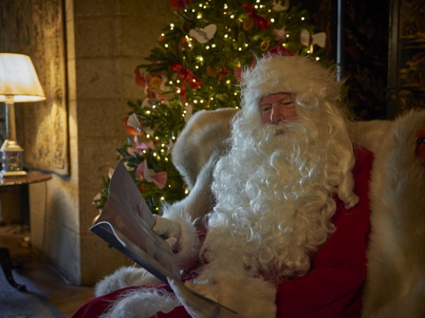 An audience with Father Christmas - Castle Drogo