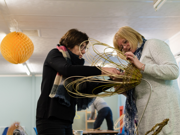 Rush and Willow Christmas Decorations Workshop