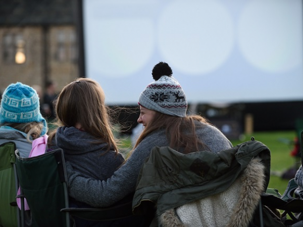 Outdoor cinema at Knole: Wonka
