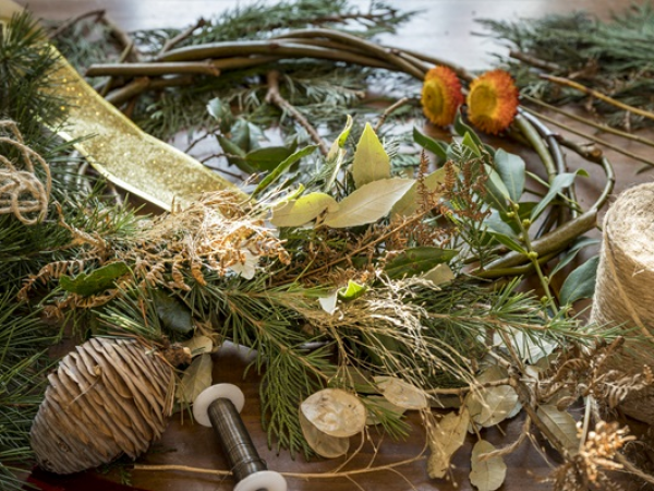 Christmas Wreath-making Workshop - Cliveden