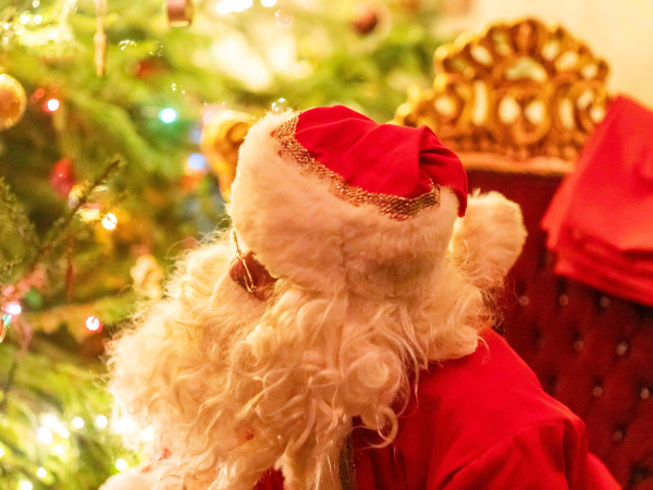 Father Christmas at Trerice