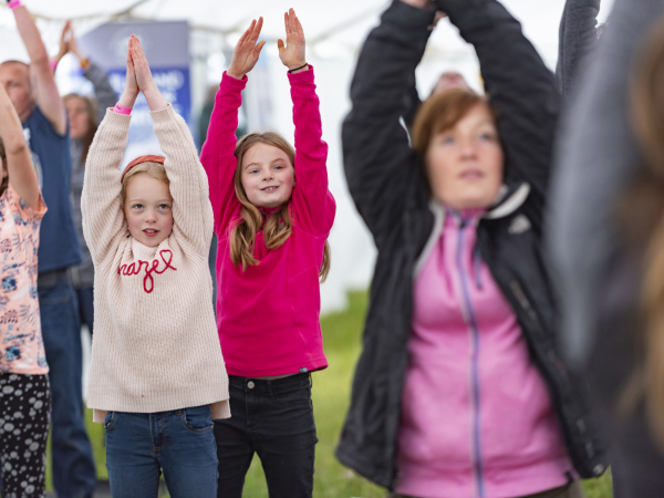 Blossom Yoga at Keyham for families