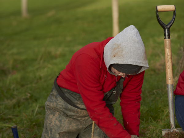 Tree Planting Day at Elbury Farm