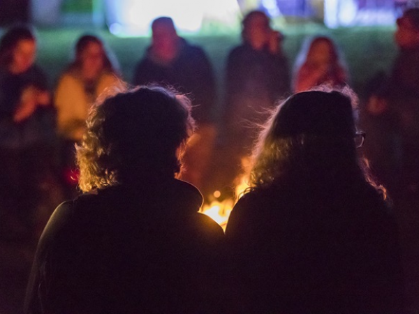 Fireside story telling