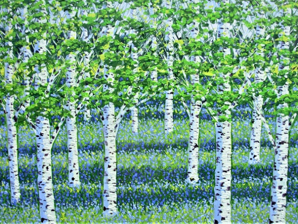 John Thompson art workshop: Bluebell Woods - Saturday 19 April