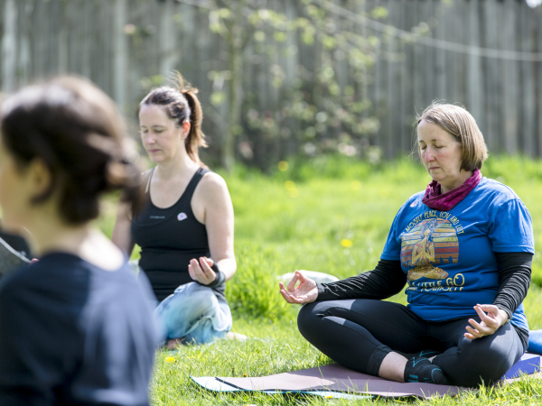 Summer Sunset Yoga at Crom