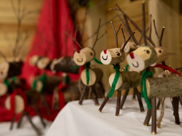 Make your own Christmas reindeer at Dunwich Heath