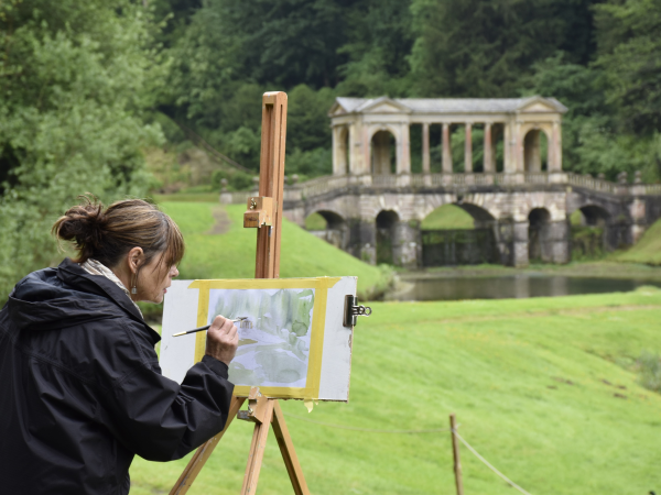 Summer watercolours at Prior Park