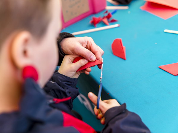 Children's Paper Flower Crown Crafts