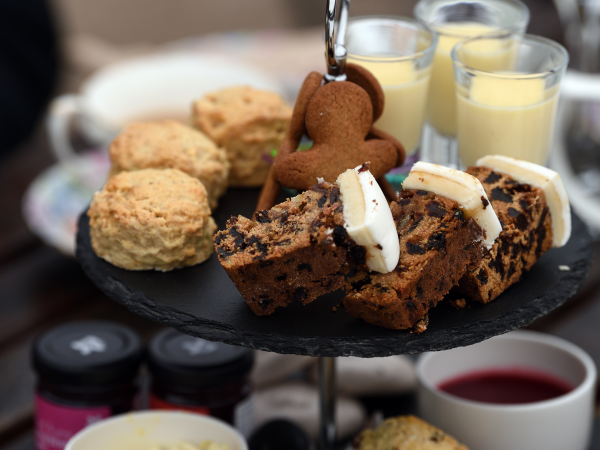 Fyne Court festive afternoon tea