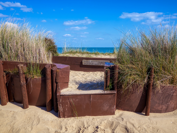Discovering WWII at Studland Walk - Knoll Beach & Fort Henry 1943-45