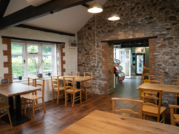 Connection Café at Lydford Gorge