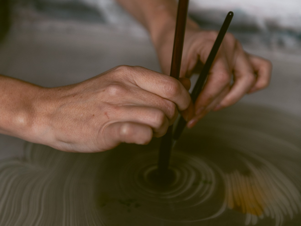 Suminagashi Marbling with Lisa Ibbetson