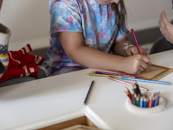 Children's Paw Printing Activity