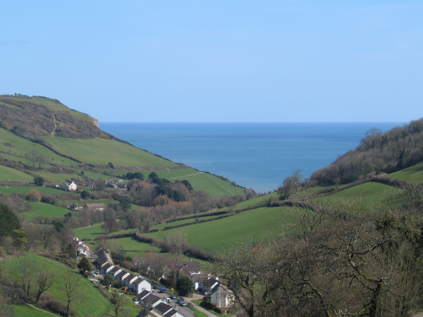 Nature walk in Branscombe