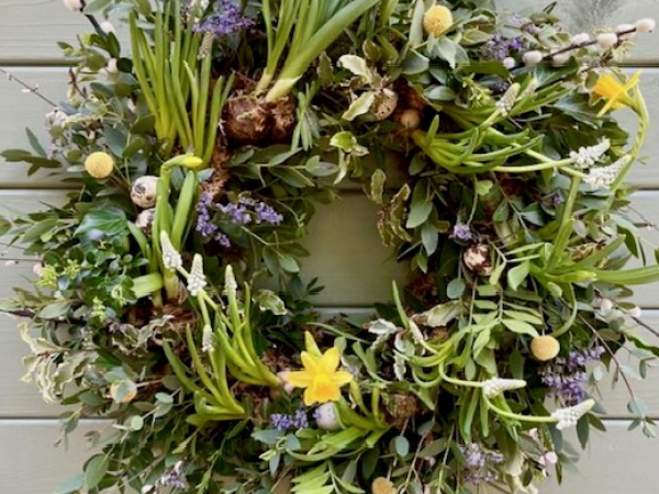 Easter wreath workshop