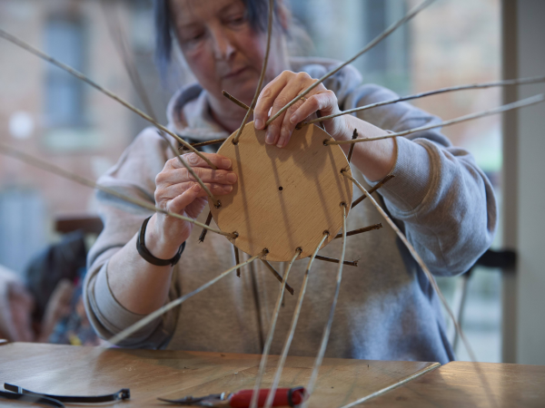Spring Workshop - Willow Weaving (Flower)