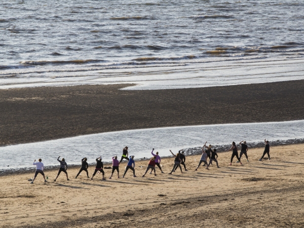 Yoga in the Dunes and Sauna by the Sea