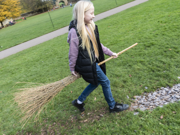 Broomstick making for Witches and Wizards
