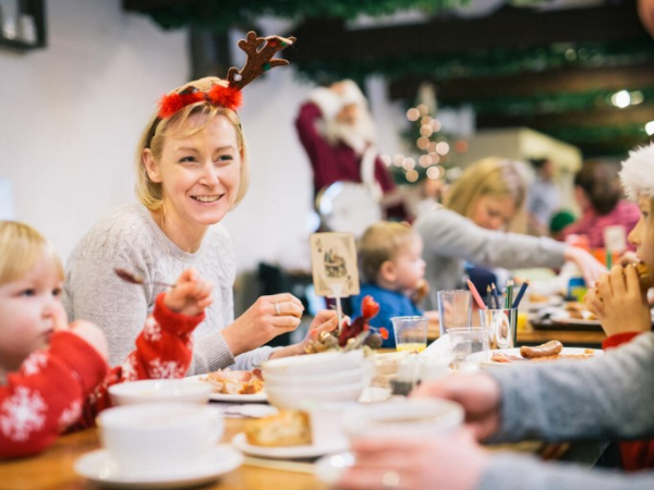 Breakfast with Father Christmas at Erddig