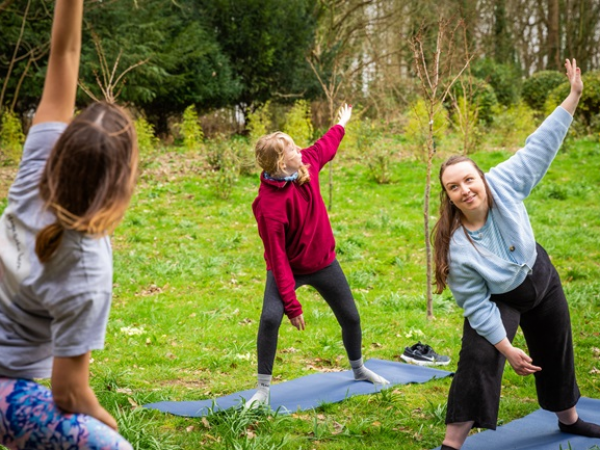 Wellbeing Yoga in the Garden