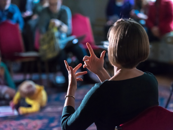 Churchill's Studio. British Sign Language (BSL) Interpreted Highlights Tour